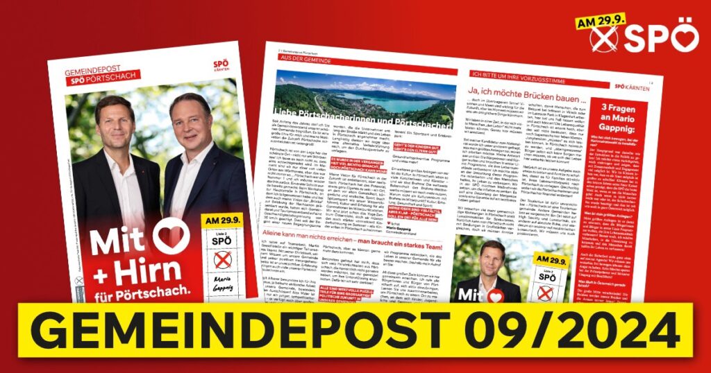 Gemeindepost P&ouml;rtschach September 2024
