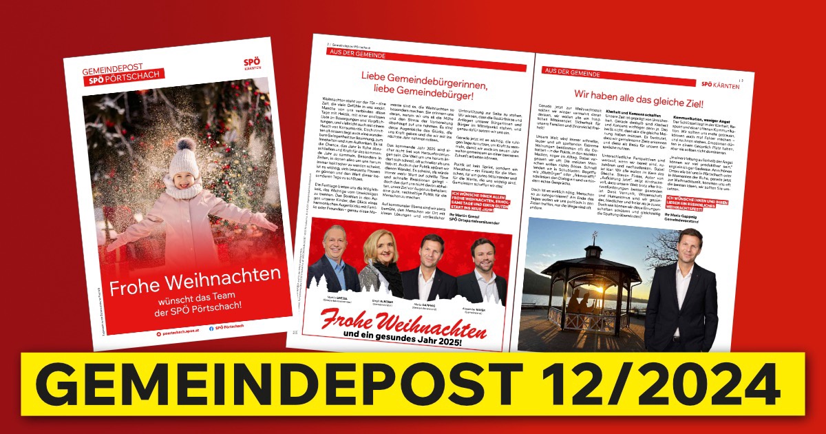 Gemeindepost Dezember 2024 P&ouml;rtschach