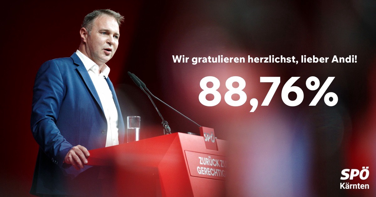 Mit Andi Babler in eine gerechtere Zukunft &ndash; 46. SP&Ouml; Bundesparteitag