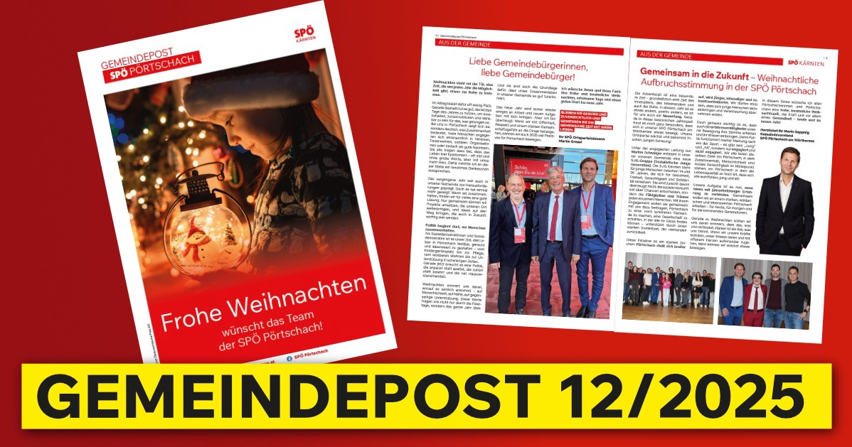 Gemeindepost Dezember 2025 P&ouml;rtschach